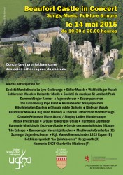 Bouneweger Nuechtigailercher in Concert - Beaufort Castle 14.05.2015
